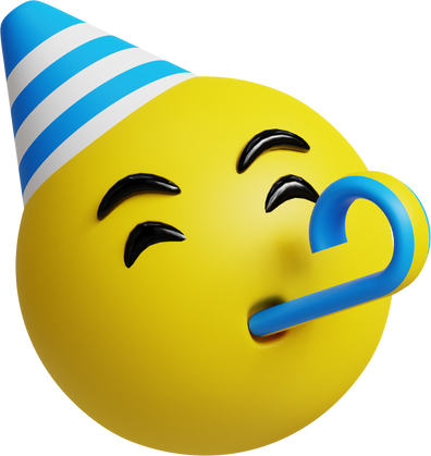 3D Birthday Emoji
